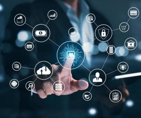 digital-transformation-technology-strategy-the-transformation-of-ideas-and-the-adoption-of-technology-in-business-in-the-digital-age-enhancing-global-business-capabilities-ai-photo